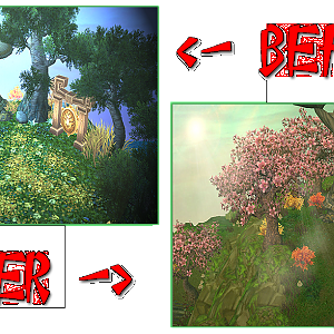 Before And After of the Start Point ^^