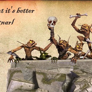 It's good to be bad, but it's better to be evil.