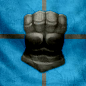 Silver Hand Banner