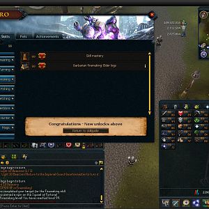 Skill mastery of Firemaking - Achieved on 10/10/13. :)

3 out of 26 skills mastered as of this day. I'll get there, eventually.