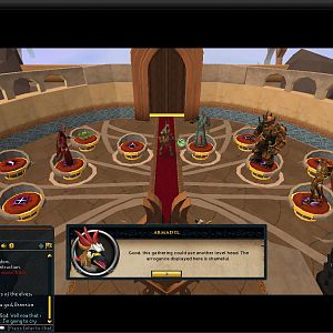 Some of the Gods in the Ascendancy Room.