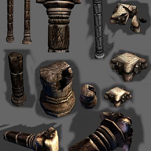 Ruined Pillar Tall