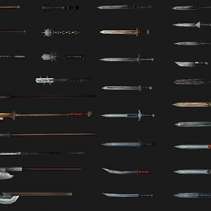Medieval Weapon Pack1