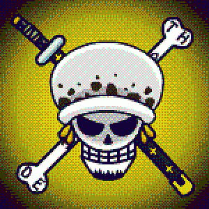 ts trafalgar law jolly roger animated by zxcv11791 d50clfw