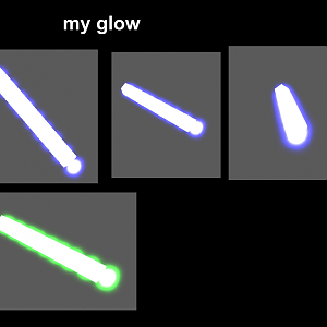 Laser Glow Example