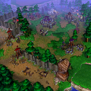 A bit of the revised terrain of the first mission.