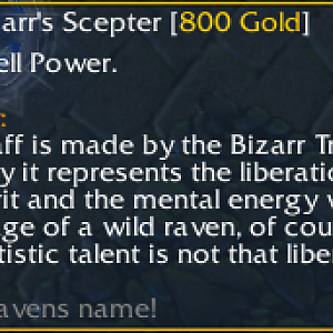 Bizarr's Scepter