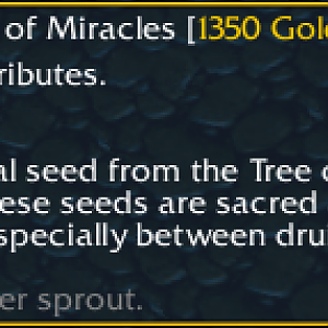 Seed of Miracles