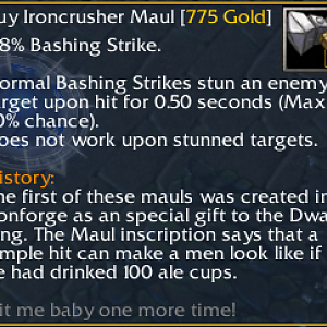 Ironcrusher Maul