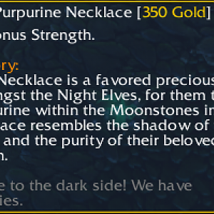 Purpurine Necklace