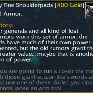 Fine Shoulderpads