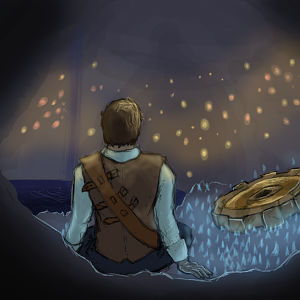 During Christmas event, Kari, and his friends: Gyro and Juno found peace in this little hall in the tunnels. Sadly, Gyro and Juno are not visible in t