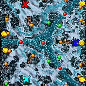 (3) Crystalshine River
______________
http://www.hiveworkshop.com/forums/maps-564/crystalshine-river-245847/