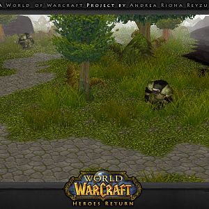 Everafter Forest #1 - Lava crack inspired from the original WoW: Cataclysm patch.