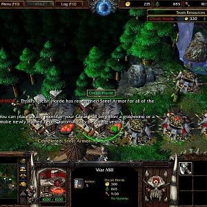 Shared war mill researches to all of the Horde.