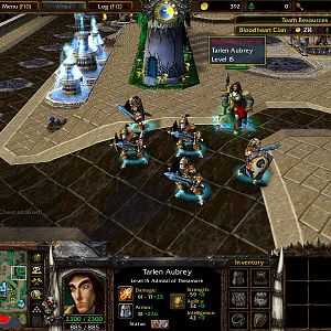 Many characters who were mentioned in the novel of World of Warcraft and who were seen in game are added into the game. Notice the improved terrain.