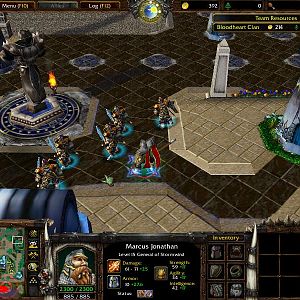 Many characters who were mentioned in the novel of World of Warcraft and who were seen in game are added into the game. Notice the improved terrain.