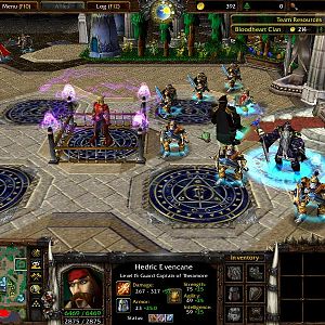Many characters who were mentioned in the novel of World of Warcraft and who were seen in game are added into the game. Notice the improved terrain.