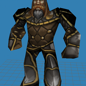 The paladin gets a reworked model