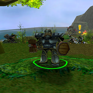 A geared up paladin