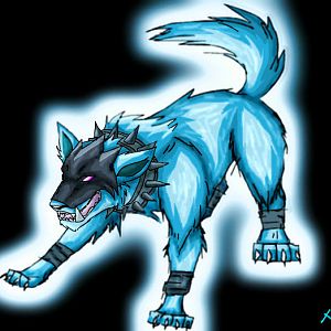 Mask Blue Wolf