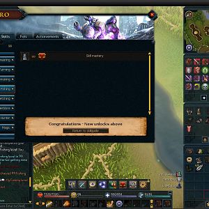 99 Fishing, achieved on the 21st of January, 2014. :) The 7th skill ticked off on my list, with 19 remaining.

Warm thank-you's for the '2flingfish'