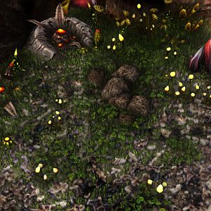 SC2 Pack PX Grass & Rocks 10