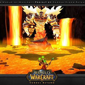 New Dungeon: Molten Core with it's iconic BOSS Ragnaros
