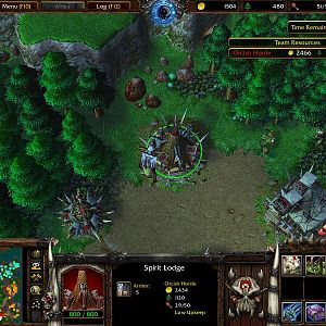 Orcs have old structures, but the tauren haven't joined the Horde at this point. The trolls are another faction. So they got new units added to their
