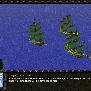 The Sea Witch in the ending Cinematic. Notice how now she is named.