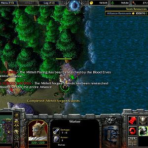 Blood Elven Structures and Units. Some researched upgrades are also valuable to the Alliance and quite sharable.