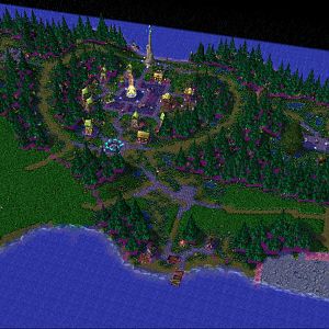Untitled ORPG Teaser.

Let me know what you think of the current state of the terrain from afar.