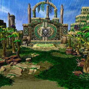 The Mages Guild in some uncharted Island.