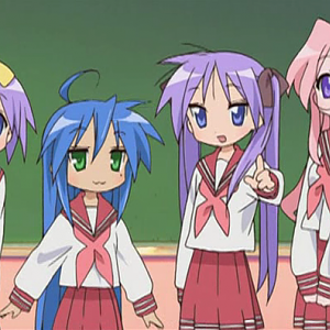 Main characters of Lucky Star