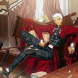 Archer in his first appearance in Fate/Stay Night