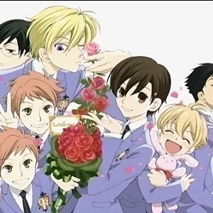 Main characters from Ouran High School Host Club