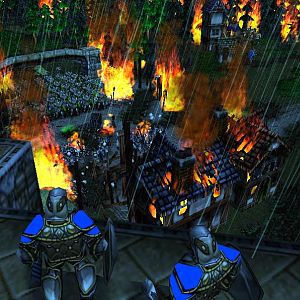 Bob the Milita: I told you we should of signed up for the Stormwind guard!

Dave the Milita: Shut up Bob!