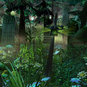 A random forest scene