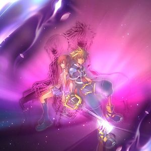 My second wallpaper. Kingdom Hearts theme
