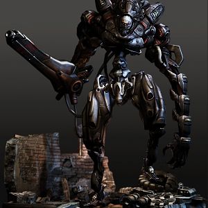 Dominance War 2 2007 Entry by Taehoon Oh. he won in 2007

WTF is dominace War? its like a competition for super detailed computer model making. chec