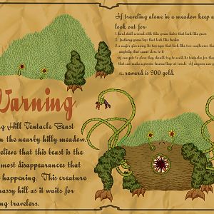 Roaming Hill Tentacle Beast