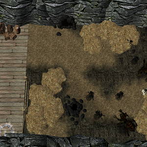 This barn has been infested with vermin. After clearing it be sure to look around a little.