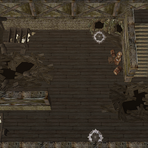 This house has been abandoned and for good reason. Once the infestation has been dealt with you can enter the burrow they used to enter the house.