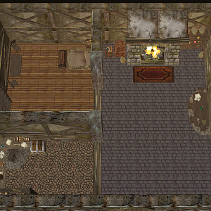 This is the house of Blane Bortick. You can find him here after helping him repair his wagon.