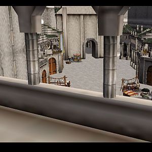 From atop a building. (Fingolfin's Buildings)