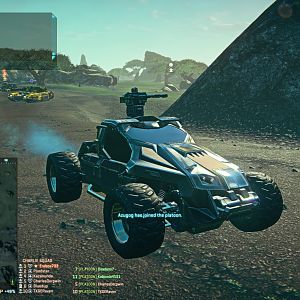 E nemy tank derping around our race track. And with 10+ of us, he still couldn't hit anyone.
