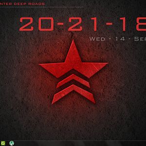 One of my early attempts at rainmeter.
