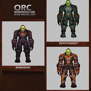 Orcish Horde - Barbarian Class Line (WIP)
