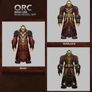 Orcish Horde - Magi Class Line (WIP)