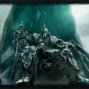 The New Lich King!!
Arthas Menethil, moments after he took Ner'Zhul's helm and became the Lord Of the Undead Scourge, The Lich King.